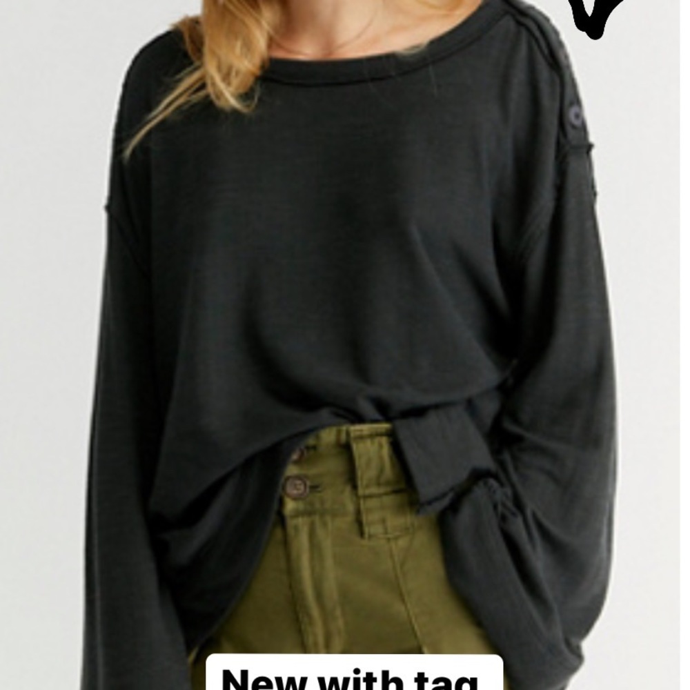 Free people oversized shirt